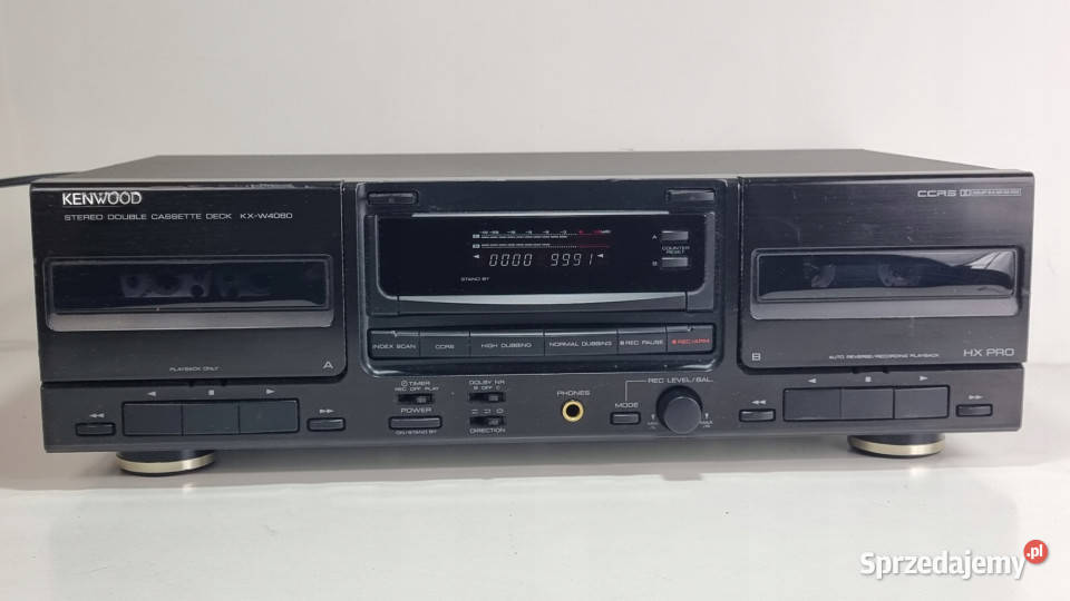 Magnetofon catette deck Kenwood KX W 4060 Magnetofony Międzychód
