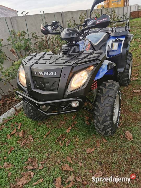Quad Linhai 400kwity l7e 4X4 IRS hak wielkopolskie Rawicz sprzedam
