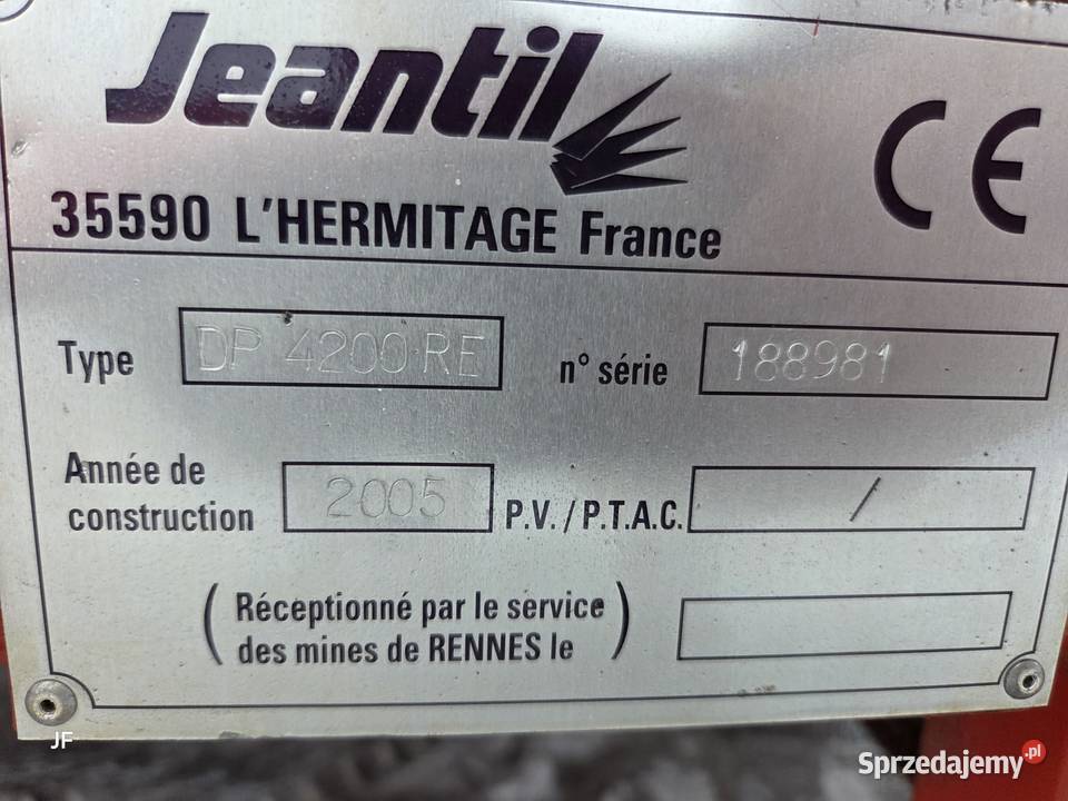 Ścielarka Słomy Jeantil Sprawna Super Stan Gąsewo