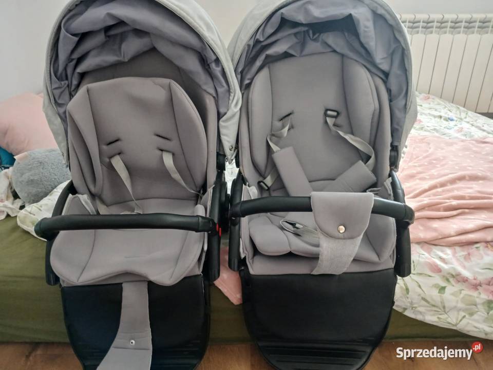 Wózek rokubliźniaczy Bexa Duo Łapanów