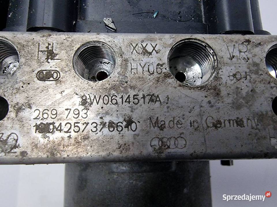 POMPA ABS HAMULCOWA AUDI A4 B9 8W0907379AF kujawsko-pomorskie Lipno