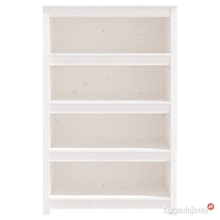 Regał na książki biały 80x35x126 lite drewno mazowieckie Warszawa sprzedam
