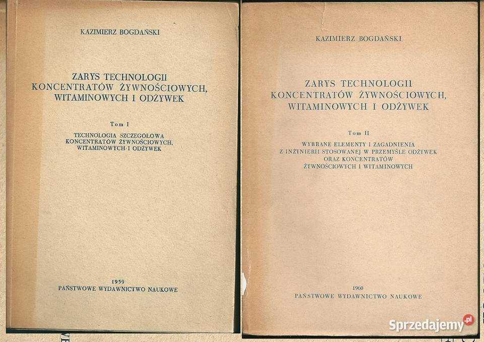 Zarys technologii koncentratów żywnościowych Łódź