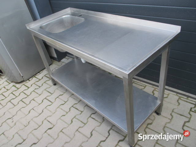ZLEW GASTRONOMICZNY 1 KOMOROWY Z PÓŁKĄ 1406085 Ostrów Wielkopolski sprzedam
