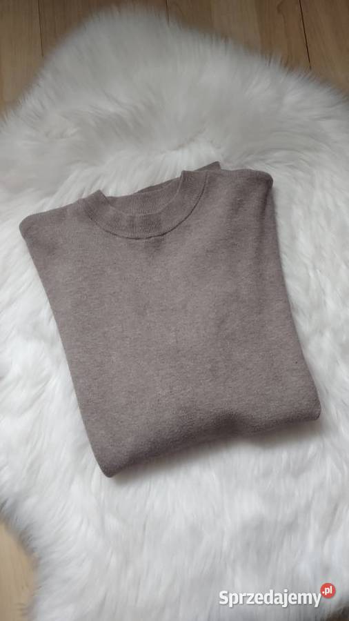 Sweter tunika beżowy ZARA S Olkusz