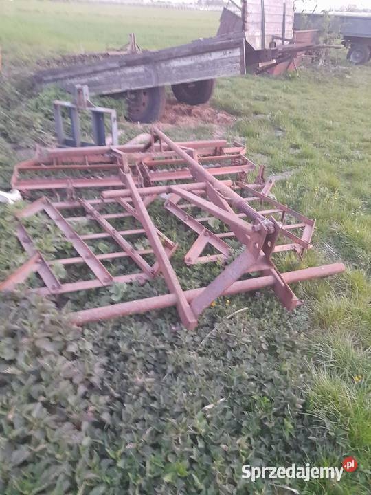Brona agregatPług 3ozrzutnik lawetalejek Brzozówek