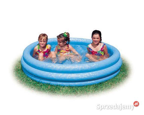 Basen dmuchany ogrodowy niebieski 168x38 INTEX Poznań