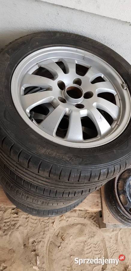 Alufelgi kompletne koła 16 Grotniki sprzedam
