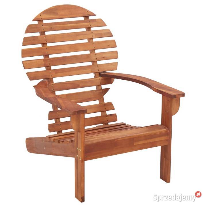 Krzesło ogrodowe Adirondack lite drewno Krzesła ogrodowe