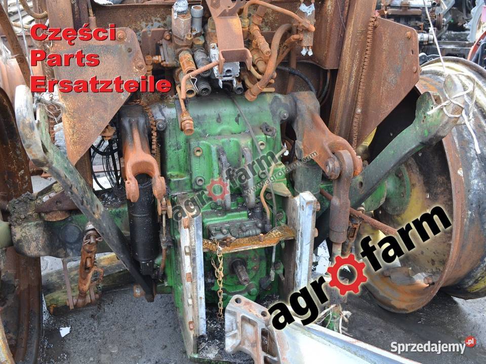 John Deere 5620 części skrzynia biegów silnik