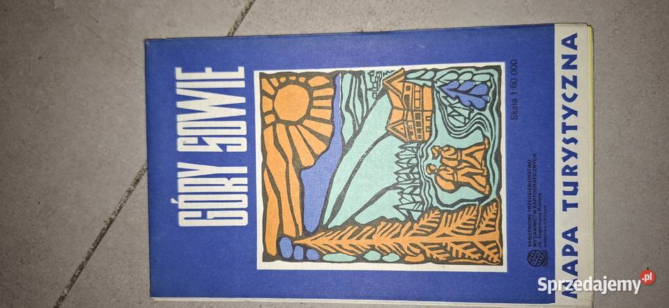 Góry Sowie Mapa turystyczna wyd 1977 niski sprzedam