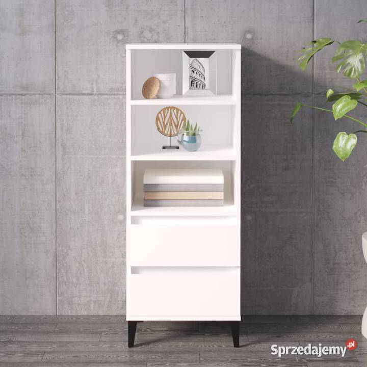 vidaXL Wysoka szafka biała 40x36x110 SKU821244 Warszawa sprzedam