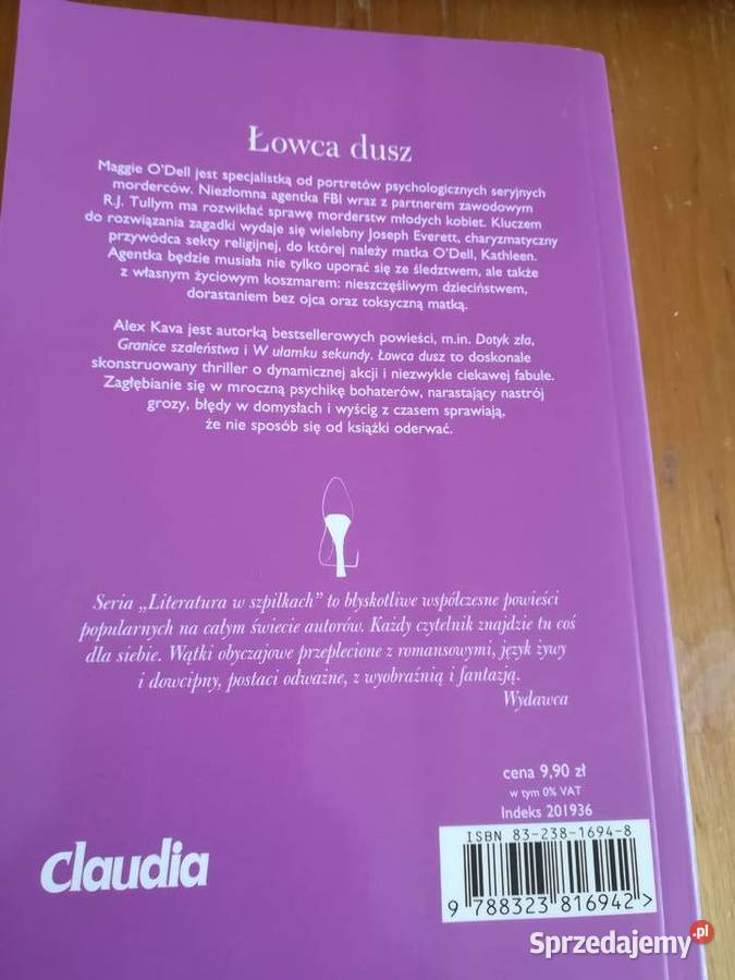 Łowca dusz Alex Kava Łódź