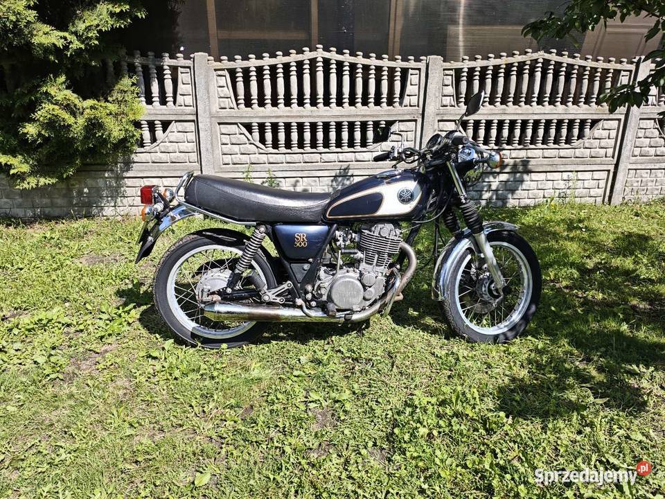 YAMAHA SR 500 zarejestrowana opłacona na chodzie