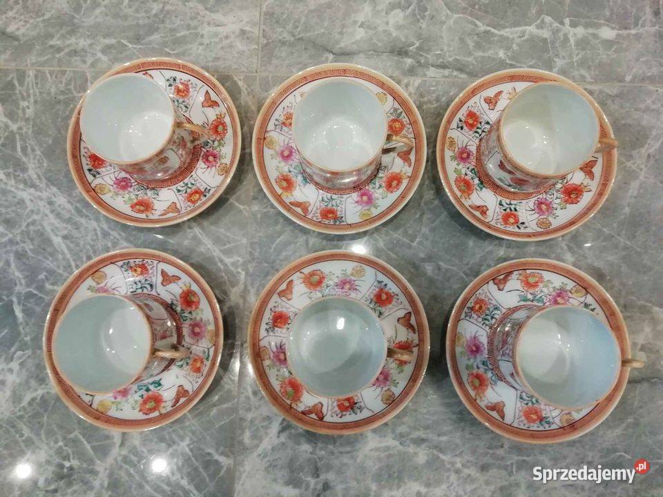 Filiżanki Chinska porcelana z lat 80 Warszawa