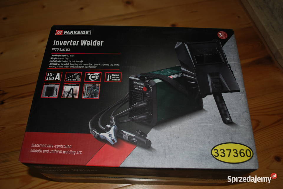 spawarka inwertorowa PISG 120 B3 Parkside