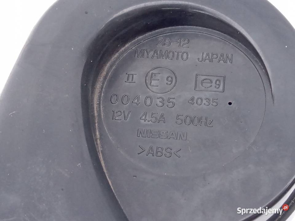 KLAKSON SYGNAŁ DŹWIĘKOWY INFINITI Q70 M30d 30 wyposażenie elektryczne Układ elektryczny Nowy Tomyśl