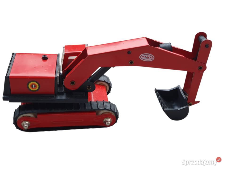 Stara zabawka koparka ładowarka MIR USSR unikat Cieszyn