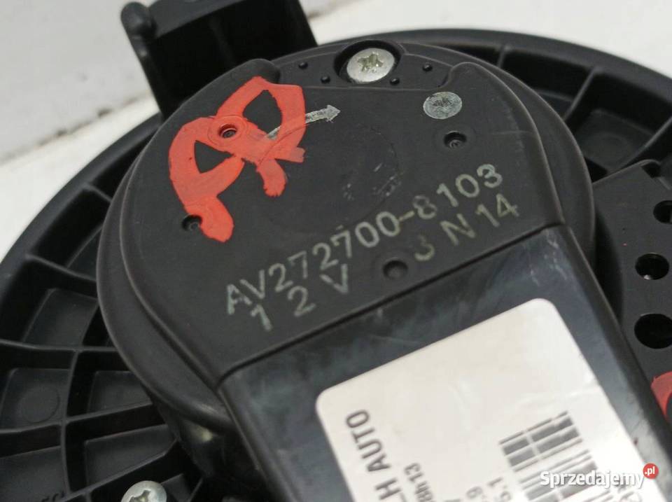 DMUCHAWA NAWIEWU T27 EU AV2727008103 Toyota Rok produkcji 2011 Dmuchawy