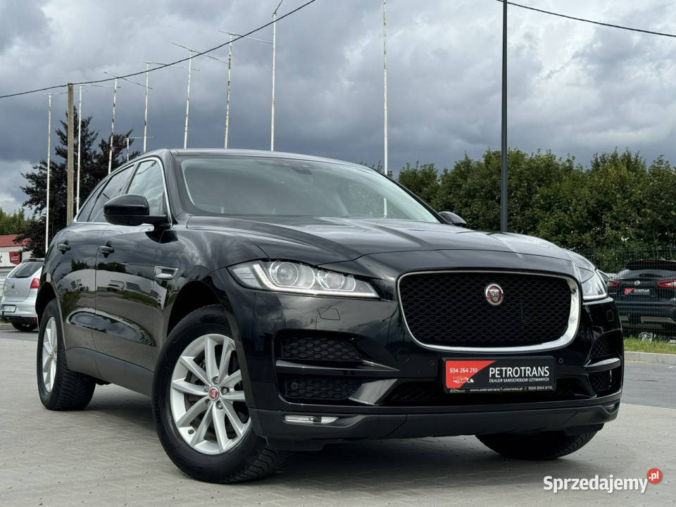Jaguar FPACE 20 180 LED Automat 4x4 Nawigacja światła do jazdy dziennej Mrągowo