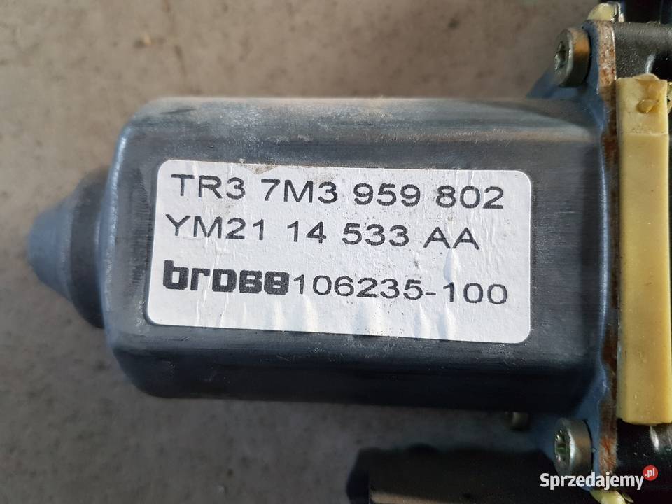 VW SHARAN MK1 LIFT SILNICZEK SZYBY LEWY PRAWY Mechanizmy opuszczania szyb