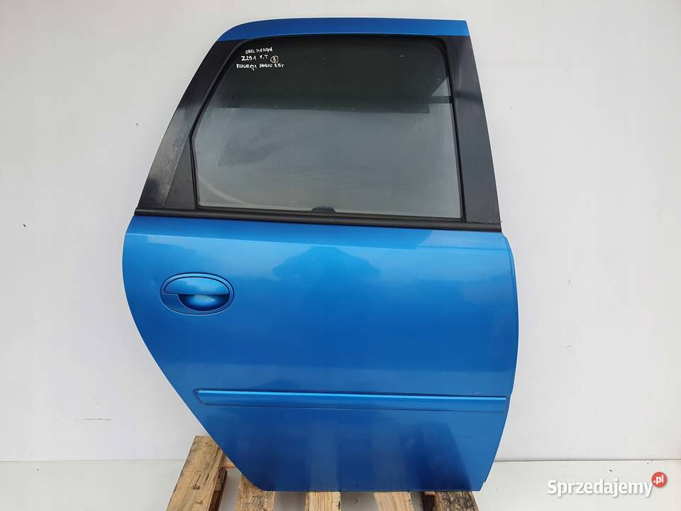 Opel Meriva A TYLNE DRZWI PRAWE PRAWY TYŁ Z291 osobowe Drzwi Rudka