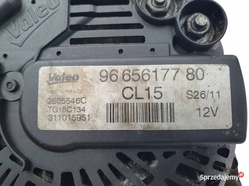 ALTERNATOR Citroen Berlingo Peugeot Partner 16 Chełm sprzedam