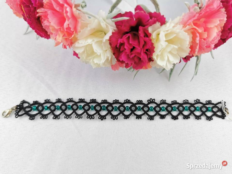 Bransoletka frywolitkowa