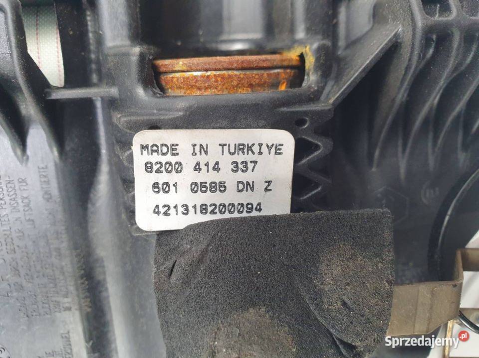 PODUSZKA AIRBAG RENAULT MEGANE II 8200414337 Lipno sprzedam