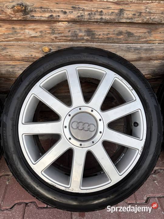 Felgi audi sline R17 5x112 lubelskie Kodeń