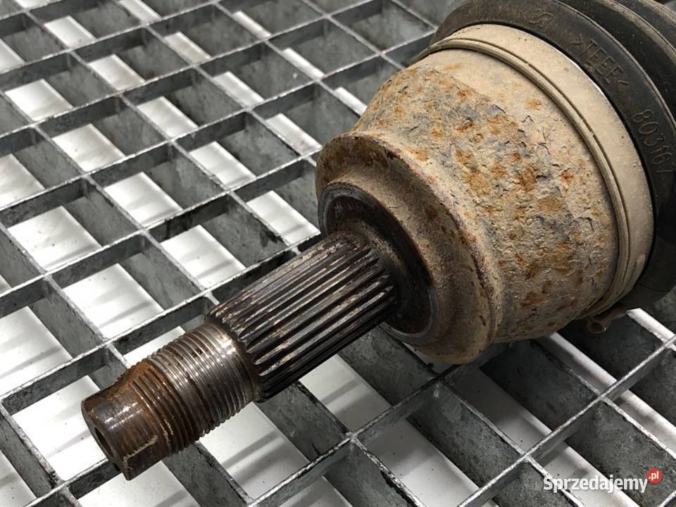 PÓŁOŚ PRAWY PRZÓD FIAT FIORINO III 13 80 PRZEGUB