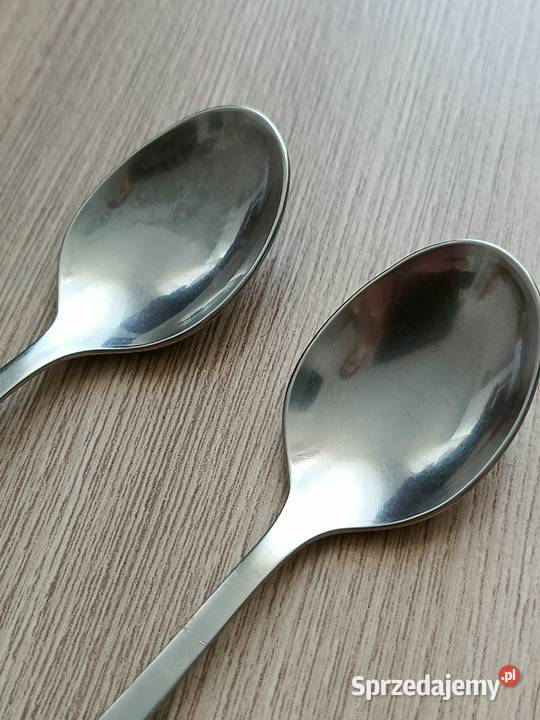 Małe łyżeczki do espresso kawy ZSRR Stal Antyki