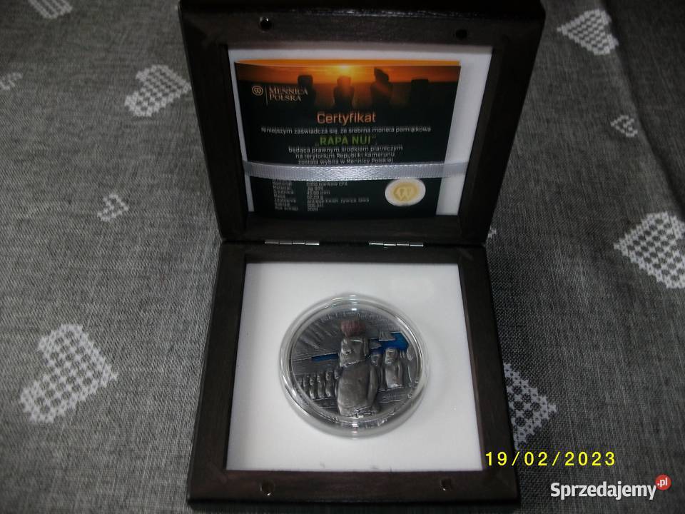 Kamerun Rapa Nui 2oz Mennica Polska 2020r Potulice