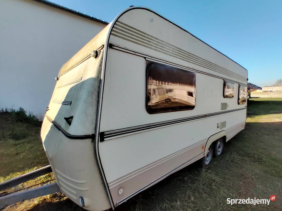 PRZYCZEPA KEMPINGOWA FEND BUDOWAMAGAZYNOGRÓD Dom i Ogród wielkopolskie Szamocin