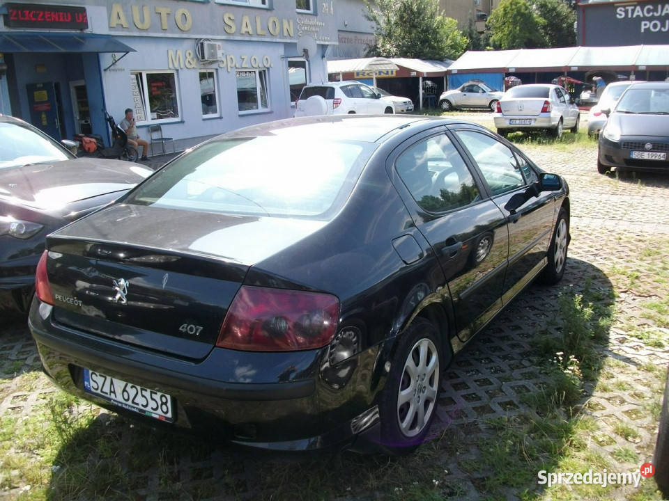 Peugeot 407 z gazem Katowice