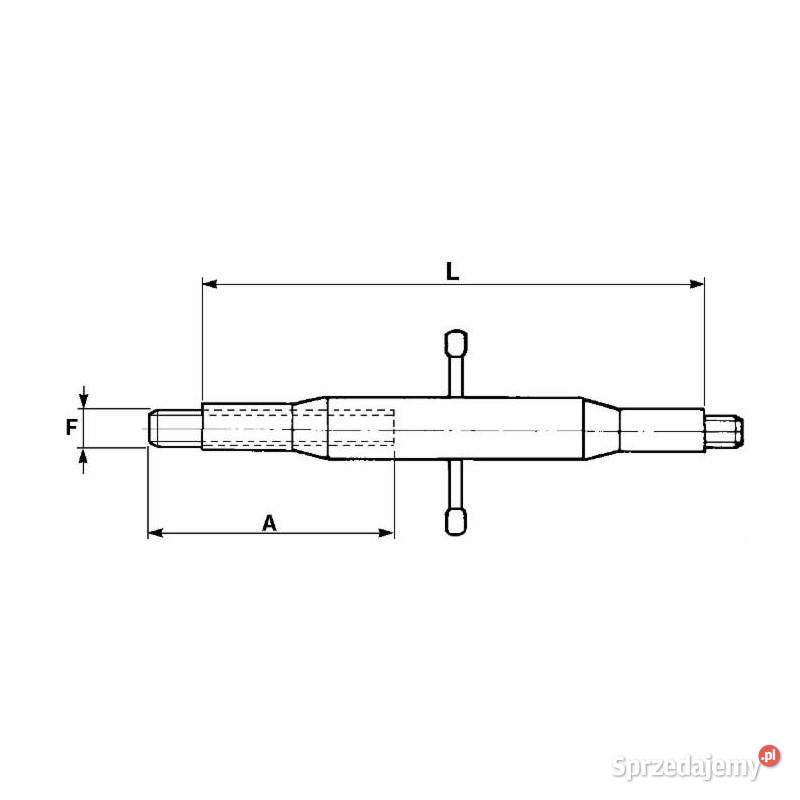Tuleja gwintowana łącznika górnego 02174