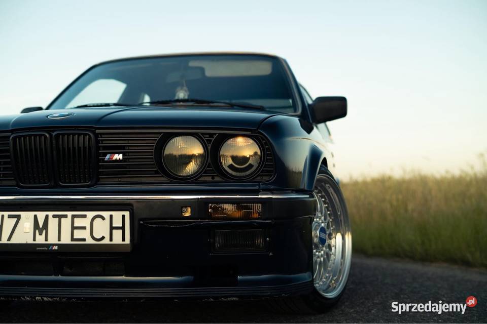 BMW E30 1986r coupe mTechnic BBS Rok produkcji 1986 mazowieckie Mińsk Mazowiecki sprzedam