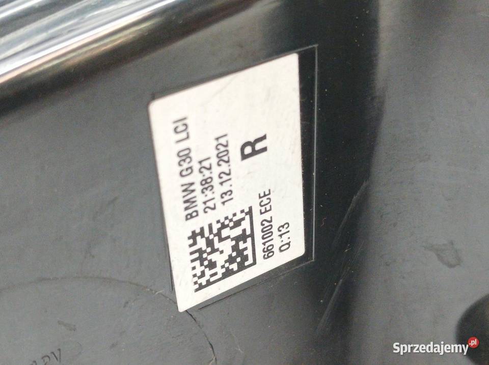 LAMPA TYŁ PRAWA LCI LIFT FL SEDAN EUROPA świętokrzyskie