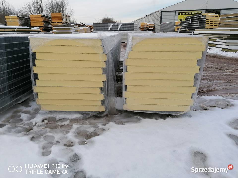 Płyty warstwowe w 2gatunku Kępno