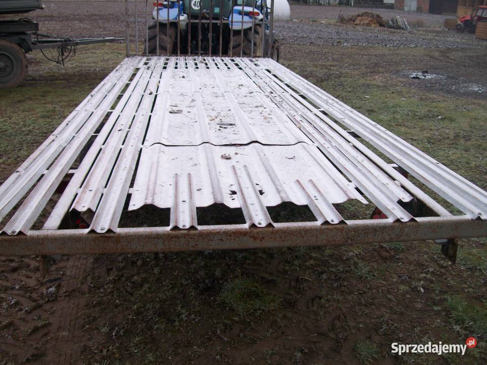 Przyczepa do balotów skrzyniopalet Zawiercie