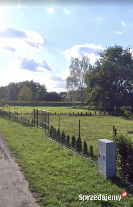 Malownicza działka budowlana siatka Poczesna
