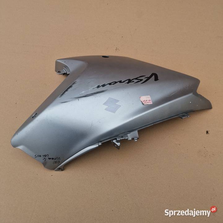 SUZUKI DL650 VSTROM 0711 BOK BOCZEK OWIEWKA LEWA Szyby i owiewki Bieleń