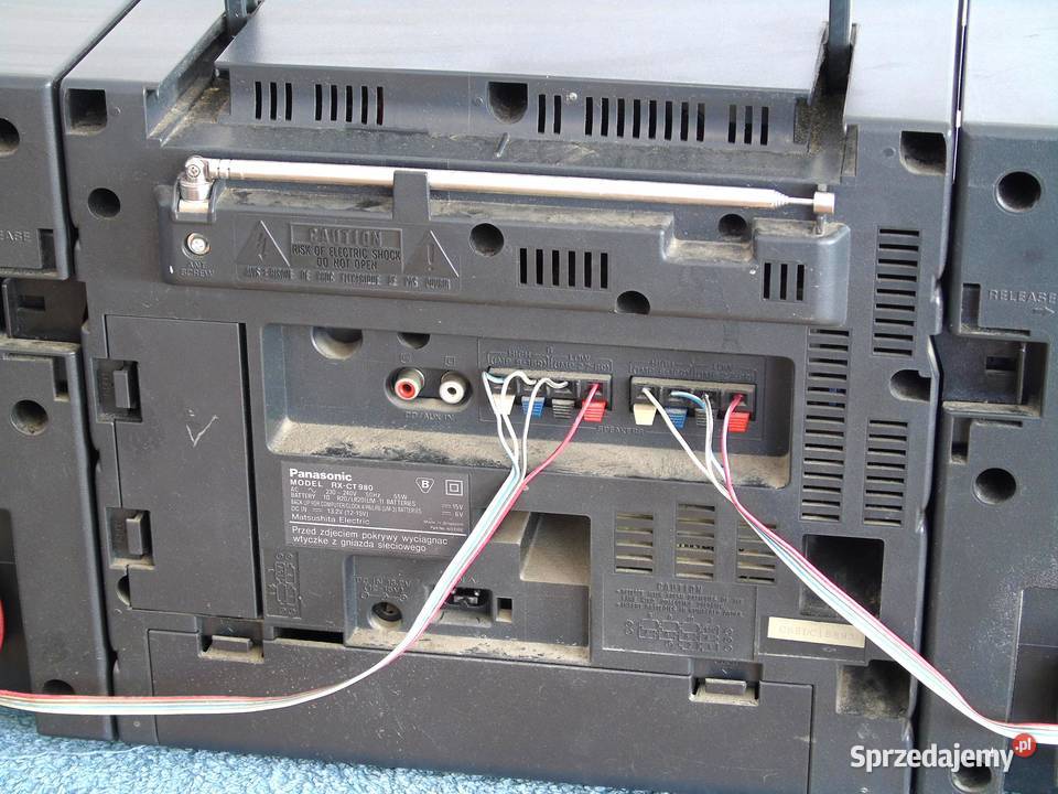 Radio odtwarzacz Panasonic RXTC980 sprawny Jasło
