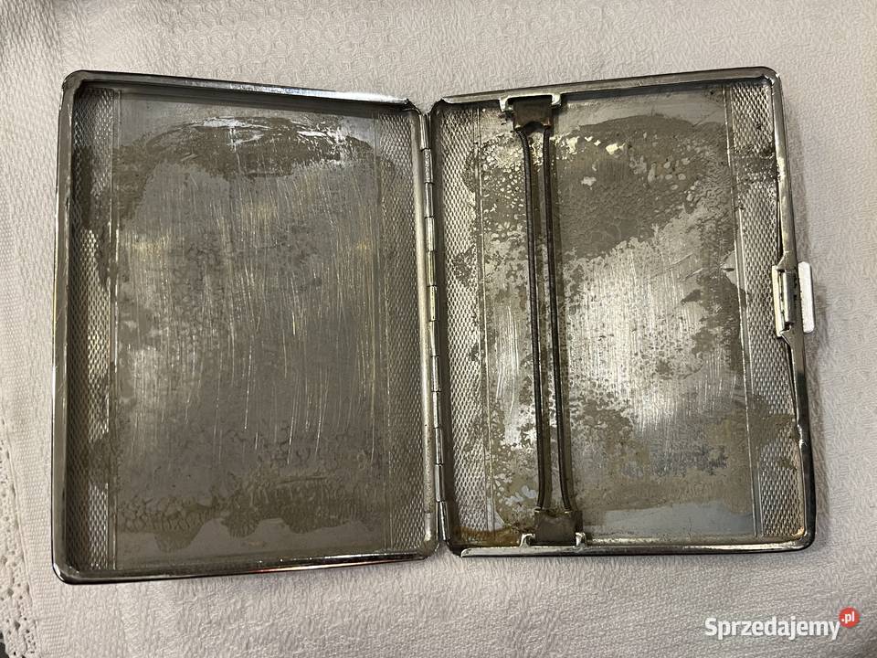 Niemiecka papierośnica platerowana III Rzesza