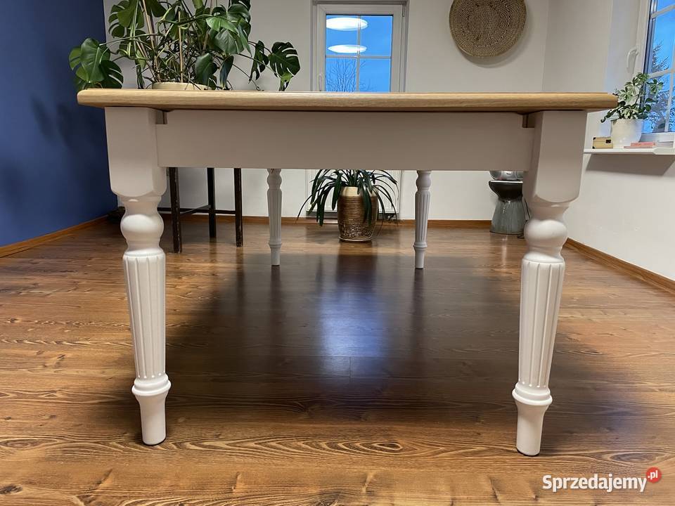 STÓŁ NICEA ROZSUWANY 29 DĘBOWY STYL PROWANSALSKI Buczkowice sprzedam