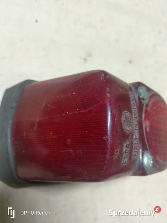 Oryginalna tylna lampa motorynka komar Łubno