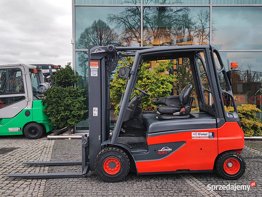 Wózek widłowy elektryczny Linde E30L01 3 tony elektryczny Kęty
