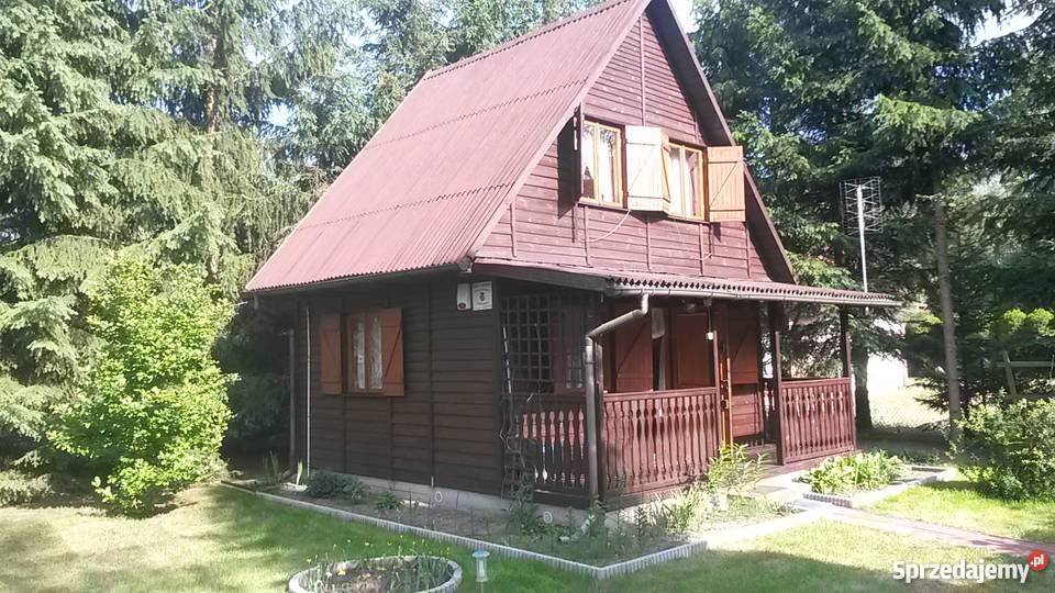 Działak rekreacyjna z domkiem rzeką ładnie 32m mazowieckie