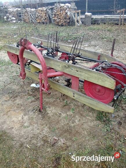 Przegrabiarka tasmowa nowy typ Okazja nieuszkodzony Rolnictwo