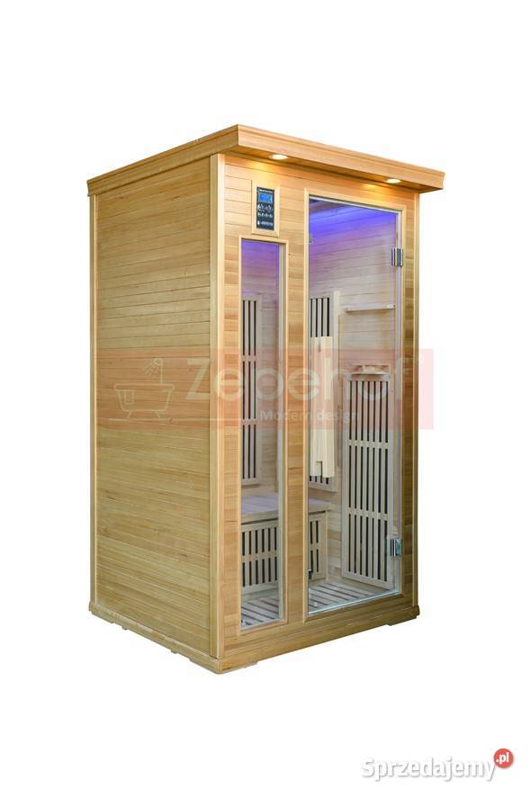 Sauna fińska sucha na podczerwień 1200x1050mm Pozostałe Grabówka